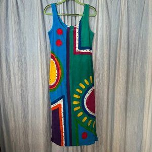 Hand Painted Dress